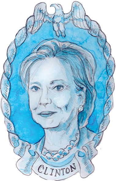 Hillary Clinton Illustration
