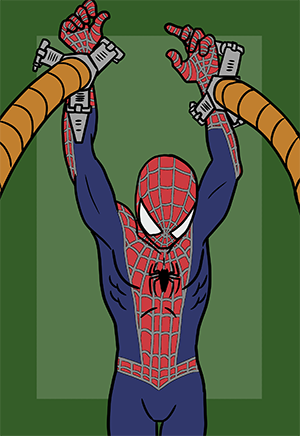 Spider-Man vs. Dr. Otto Octavius in Sam Raimi's Spider-Man 2 - The Clarion
