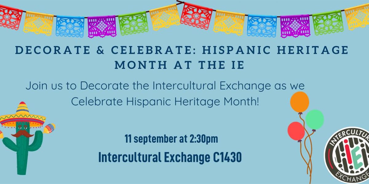 Hispanic Heritage Month and Kick Off Event