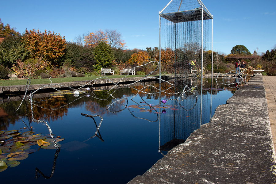 The sunken garden at Olbrich Botanical Gardens is teaming with life. Located at 3330 Atwood Ave., Madison, Olbrich Botanical Gardens spans 16 acres.