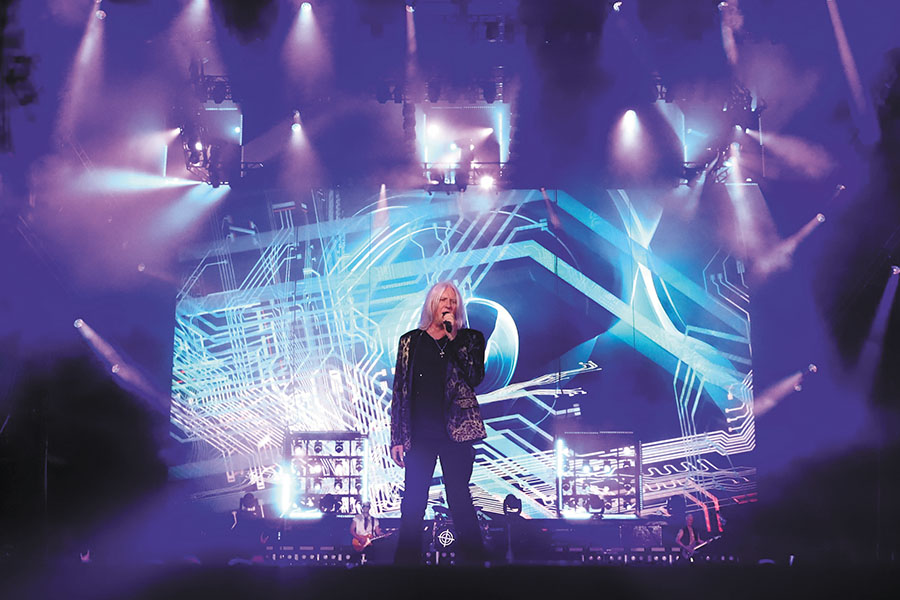 Def Leppard live at Target field this past summer.