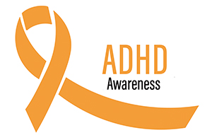 ADHD Awareness ribbon illustration