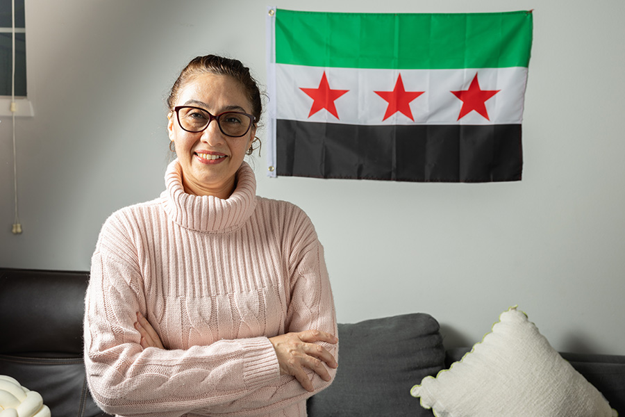 Madison College student Iman Alrashid and her family fled Syria in 2012, seeking refuge from the dangers there.