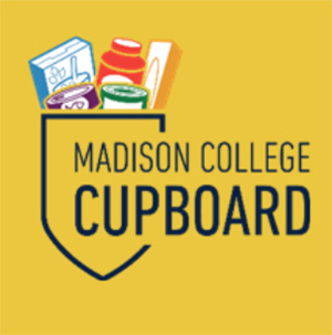 Madison College Cupboard Food Pantry Logo.