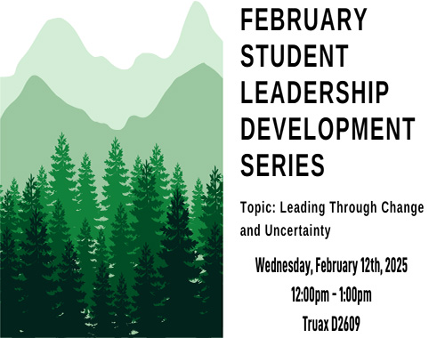 Leadership series event set for Feb. 12