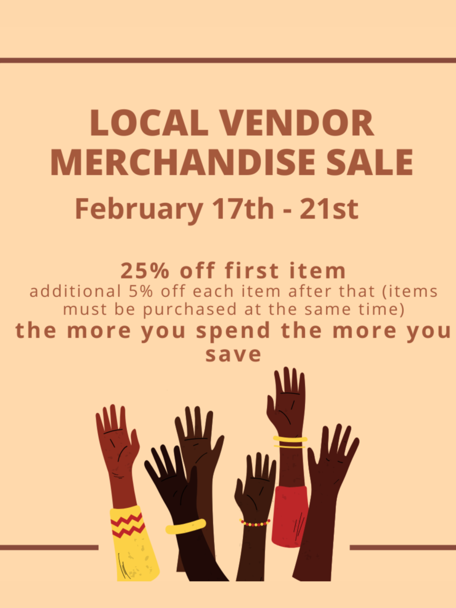 Local Vendor Merchandise Sale 