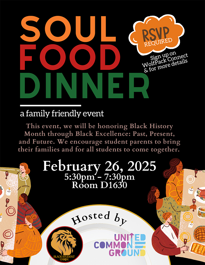 Soul Food Dinner planned for Feb. 26 