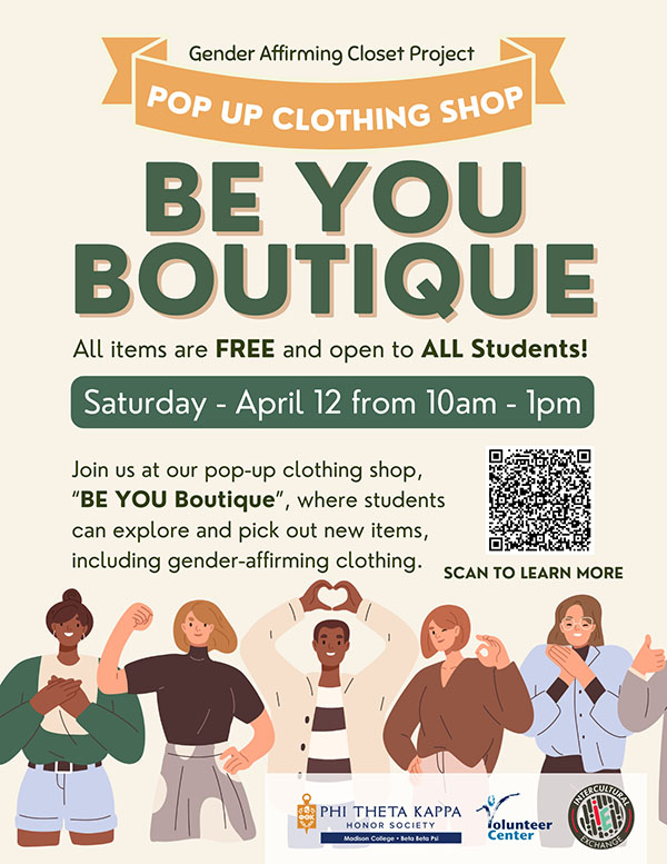 ‘Be You Boutique’ set for April 12